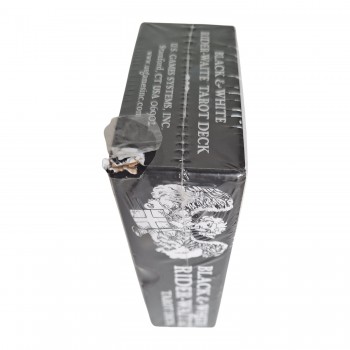 Kosmetinis defektas Black & White Rider-Waite Taro kortos US Games Systems